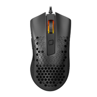 Mouse Gamer Redragon Storm Basic 12400 DPI 6 Botões Pixar PMW3327 - Preto