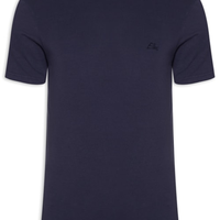 Camiseta Masculina Cotton Fine Ellus Aquarela Classic - Roxo