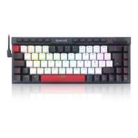 Teclado Mecânico Redragon Magic Wand Switch Brown RGB C/Fio Branco