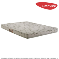 Colchão Espuma D23 Casal Herval Extra, 14x138x188 cm