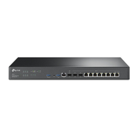 Roteador TP-Link ER8411 VPN Omada Multi-WAN/LAN 2 Portas SFP+ 10GE