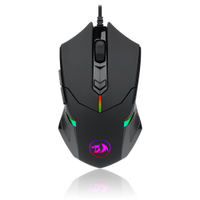 Mouse Gamer Redragon Centrophorus M601-RGB 7200DPI 6 Botões RGB - Preto
