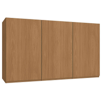 Armário Aéreo de Cozinha Kappesberg 3 Portas Ciela, Canela 120 cm