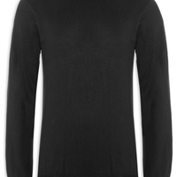 Casaco Masculino Tricot Básico - Preto