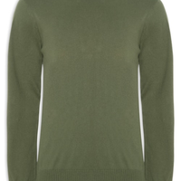 Casaco Masculino Tricot Básico - Verde