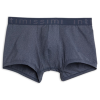 Boxer De Microfibra Com Logotipo - Azul