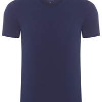 Camiseta Masculina Careca Stretch - Azul