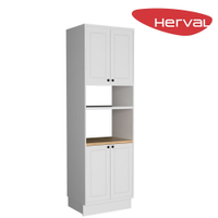 Torre-Quente para Cozinha 4 Portas Herval Liz, Branco 70 cm