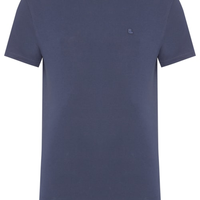 Camiseta Masculina M/m Logo - Azul