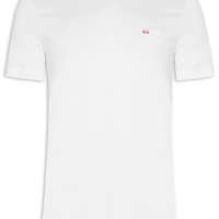 Camiseta Masculina T Just Microdiv - Branco