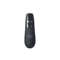 Apresentador Sem Fio Multi AC385 Com Laser Vermelho USB Alcance 30m - Preto