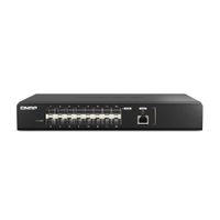Switch Gerenciável QNAP 16 Portas 25GbE SFP28 + 1 Porta 10GbE RJ45 - QSW-M5216-1T
