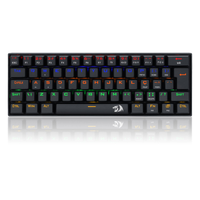 Teclado Mecânico Redragon Lakshmi Switch Redragon MK II Rainbow C/Fio Preto