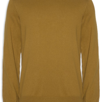Suéter Masculino Tricot Básico - Marrom