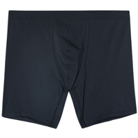Cueca Shorts Em Algodão Supima Elástico - Azul