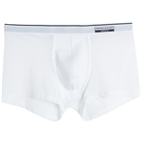 Cueca Boxer Super Fresh Em Micro-Rede - Branco