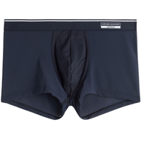 Cueca Boxer Super Fresh Em Micro-Rede - Azul