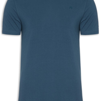 Camiseta Masculina Careca Stretch - Azul