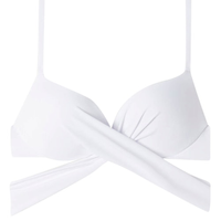 Top De Biquíni Push-Up Graduado Indonesia Eco - Branco