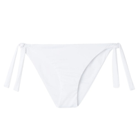 Calcinha De Biquíni Com Laços Indonesia Eco - Branco