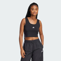 Regata de Algodão com Logo Pequeno Essentials Lifestyle Mulher adidas