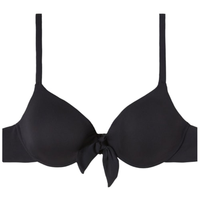 Parte De Cima De Biquíni Push-Up Almofadado Soft Indonesia - Preto