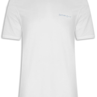 Camiseta Masculina Tinturada Peixinhos - Branco
