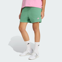 Shorts 3 Stripes Studio Fleece Loose Mulher adidas