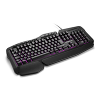 Teclado Membrana Warrior Clancy RGB C/Fio Preto