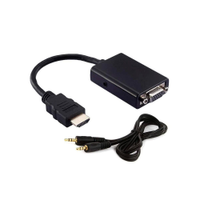 Cabo Adaptador MD9 por NTC HDMI (M) x HDB15 (F) 15cm C/ Áudio