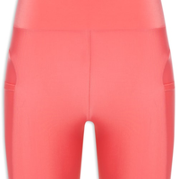 Short Feminino Liso Action - Laranja
