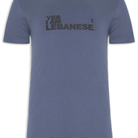 Camiseta Masculina I Am Lebanese - Azul