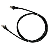 Cabo de Rede Plus Cable Patch Cord CAT6 C/RJ45 1,5m - Preto