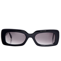Óculos De Sol Feminino Adulto Mônaco Degradê - Preto