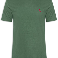 Camiseta Masculina Brasa Stoned - Verde