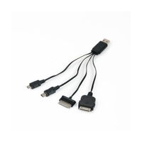 Carregador C3Tech 4 em 1 UC-04S USB 2.0