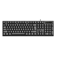 Teclado Membrana Maxprint 60000140 C/Fio Preto