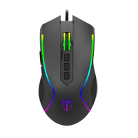 Mouse Gamer T-Dagger Darkangel T-TGM209 RGB 4000 DPI - Preto