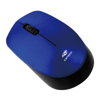 Mouse C3Tech Wireless M-W17BL Óptico 1200 DPI C/Pilha - Azul