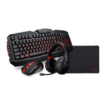 Kit Gamer Dazz Arsenal Teclado USB Mouse 4000 DPI Headset USB Mouse Pad 36 x 28cm - 625237