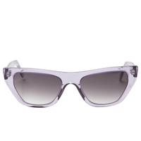 Óculos de Sol Feminino Adulto Milão Transparente - Roxo