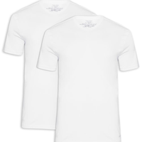 Kit 2 Camisetas Masculinas Básicas Gola Careca Em Algodão