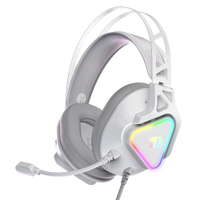 Headset Gamer Redragon Cadmus H370W RGB 7.1 Branco