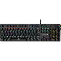 Teclado Mecânico Gamer Fortrek GPRO K7 RGB USB Switch KRGD Blue - Black Edition