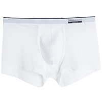 Cueca Boxer Super Fresh Em Micro-Rede - Branco
