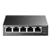 Switch TP-Link Easy Smart 5 portas TL-SG105PE Gigabit