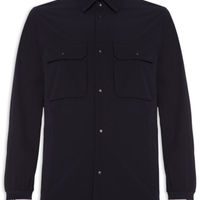 Camisa Masculina Casual Manga Longa - Preto