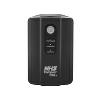 Nobreak NHS Compact Plus 4 1500VA E. Bivolt S.120V/220V 2 Baterias 2x7Ah 8 Tomadas - 90.D1.B01500