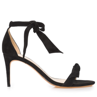 Sandália Feminina Clarita 75 Suede - Preto