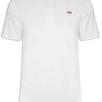 Camiseta Masculina Classic Fit Manga Curta Original Housemark Com Logo - Branco